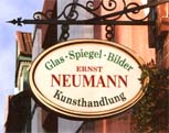 Ausstecker-Leuchttransparent Ernst Neumann, Uelzen