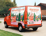 Transporterbeschriftung (M&uuml;llers&nbsp;Hausmacher&nbsp;Wurstwaren,&nbsp;Ebstorf)